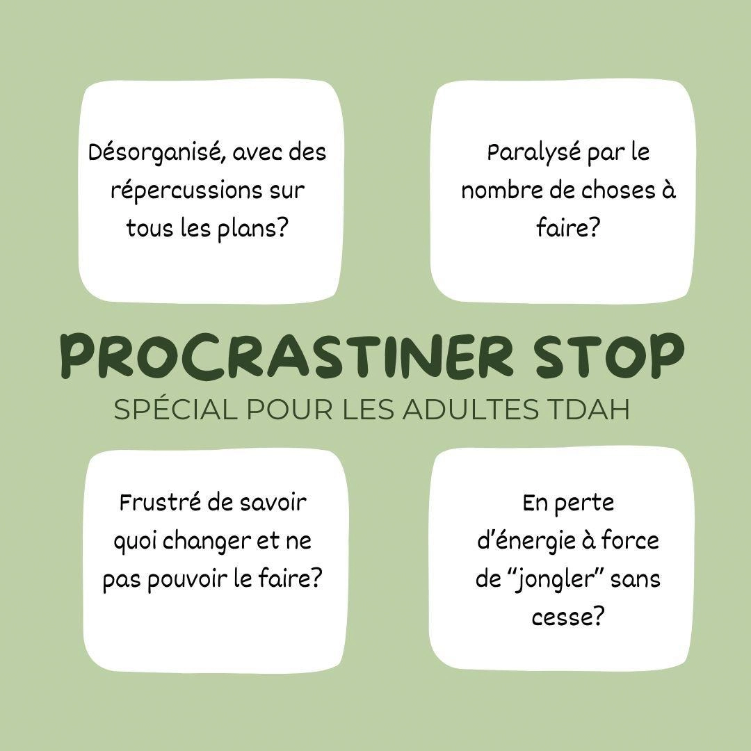 Atelier vaincre la procrastination